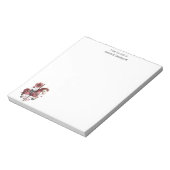 Whimsical Carousel Horse Image Notitieblok (Linkerzijde)