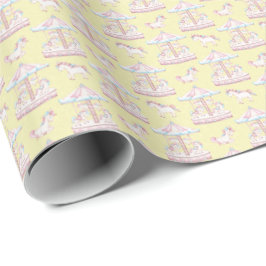 Whimsical Carrousel Gift Wrap – Baby showers Cadeaupapier