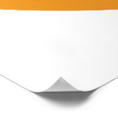 Whimsical Cartoon Clown met felle kleuren Poster (Hoek)