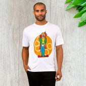 Whimsical Cartoon Clown met felle kleuren T-shirt