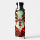 Whimsical Cartoon Elf | Christmas Waterfles (Rechts)