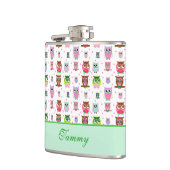 Whimsical Cartoon Ownership Drink Flask Heupfles (Links)