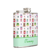 Whimsical Cartoon Ownership Drink Flask Heupfles (Rechts)