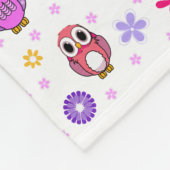 Whimsical Cartoon Ownership Fleece Blanket Deken (Hoek)