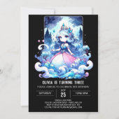 Whimsical Castle Prinses Verjaardag Kaart (Voorkant)