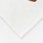 Whimsical Cat & Boekenplank Fleece Deken (Hoek)