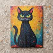 Whimsical Cat  Legpuzzel