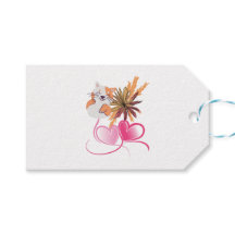 Whimsical Cat Moeder Bloem & Wilde Bloem Harten On