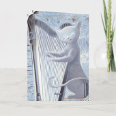 Whimsical Cat Music – Greeting Card Kaart (Achterkant)
