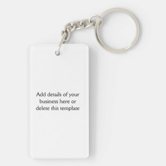 Whimsical cat PERSONALIZE Sleutelhanger (achterkant)