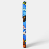 Whimsical Cat Samsung S21 Android Smart Phone Case Samsung Galaxy Hoesje (Achterkant horizontaal)