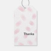 Whimsical Catering Lady Gift Labels Cadeaulabel (Achterkant)