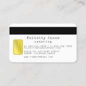 Whimsical Catering Lady VIP Visitekaartje (Achterkant)