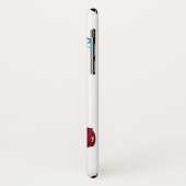 Whimsical Caterstrand iPhone Case (Achterkant/links)