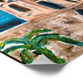 Whimsical Cathedraal Poster (Hoek)