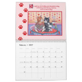 Whimsical Cats Agenda met Bud & Tony Kalender (Feb 2027)