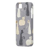 Whimsical Cats iPhone 5 Hoesje (Achterkant Links)