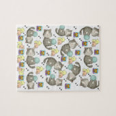 Whimsical Cats Jigzaag Puzzle Daisy Legpuzzel (Horizontaal)