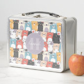 Whimsical Cats Metalen Lunchbox (In situ)