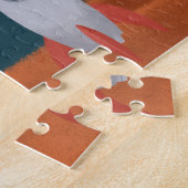 Whimsical Catstronaut in Space, Katten op Mars, Fu Legpuzzel (Zijkant)