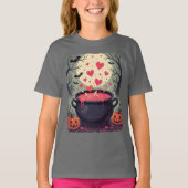Whimsical Cauldron Of Love T-shirt (Voorkant)