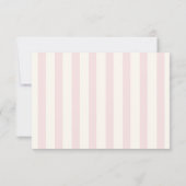 Whimsical Champagne Toren Doodle Bruiloft Bedankkaart (Achterkant)
