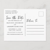 Whimsical Champagne Tower Bewaar de datum Aankondigingskaart (Achterkant)