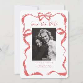 Whimsical Champagne Tower Save the Date Hand getek