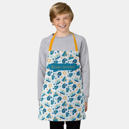 Whimsical Chanoeka Design All-Over Print Schort (Gedragen)