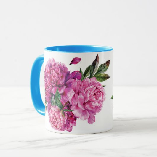 Whimsical Charm: een Waterverf Bo Mok (Voorkant links)