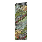 Whimsical Chattanooga Thermosbeker (Gedraaid links)