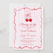 Whimsical Cherry beroemd gemaakt door Top Baby sho Kaart (Voorkant)