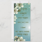 Whimsical Cherry bloesem met Sparkles Kaart (Voorkant)