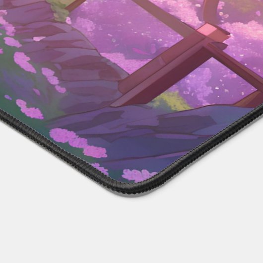 Whimsical Cherry Blossom Gaming Mousepad Bureaumat (Hoek)