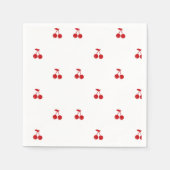 Whimsical Cherry op Top Cherry Theme Servet (Voorkant)