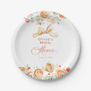 Whimsical Chic Elegante Bruiloftsborrel Papieren Bordje