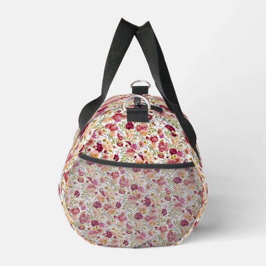 Whimsical Chic Stijlvolle Floral Duffle Bag Plunjezak (Rechts)