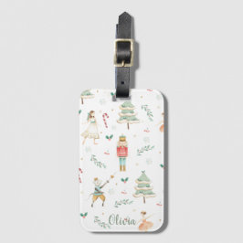 Whimsical Chic the Nutcracker kerstballet  Bagagelabel