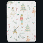 Whimsical Chic the Nutcracker kerstballet iPad Air Cover<br><div class="desc">Overeenkomende objecten in de winkel!  c) de Happy Cat Studio.</div>