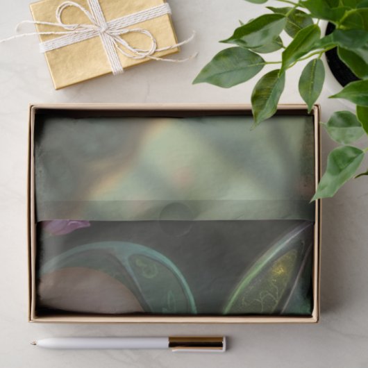 Whimsical Child Fairy - Decoupage Paper Tissuepapier (Geschenk)