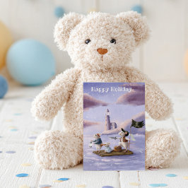 Whimsical Children’s Illustration Greeting Card Briefkaart