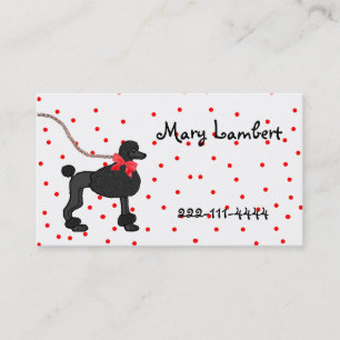Whimsical Children's Calling Card Contactkaartje