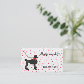 Whimsical Children's Calling Card Contactkaartje (Staand voorkant)