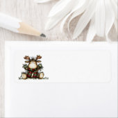 Whimsical Christmas Address Labels (Insitu)