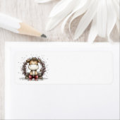 Whimsical Christmas Address Labels (Insitu)