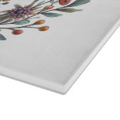 Whimsical Christmas Angel met meerkleurige vleugel Snijplank (Hoek)