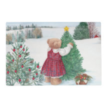 Whimsical Christmas Beer Winter Pine
