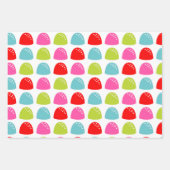 Whimsical Christmas Candy Patterns Inpakpapier Vel (Voorkant 2)