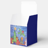 Whimsical Christmas Cheer Waterverf Painting Bedankdoosjes (Geopend)