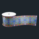 Whimsical Christmas Cheer Waterverf Painting Satijnen Lint<br><div class="desc">Gift Giving Package Satin Ribbon bedrukt met Whimsical Christmas Cheer Waterverf Schilderen origineel artwork ontwerp en selecteer producten collectie by TheFabricSeal print on demand shop op Zazzle.com #ZazzleMade https://www.zazzle.com/store/thefabricseal TheFabricSeal©️Original. Deze vrolijk leuke design afbeelding print is een handgeschilderd waterverf schilderij met een klassiek kerstvakantie thema van blijdschap en blijdschap met...</div>
